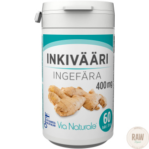 Via naturale inkivääri 400mg 60kaps.