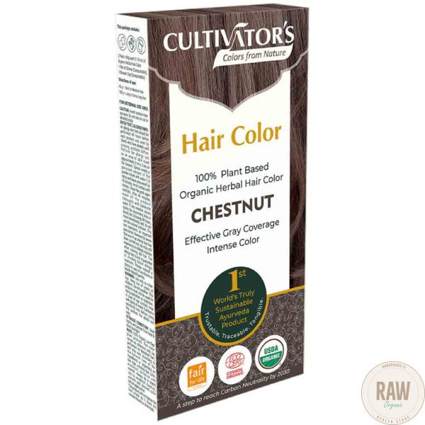 Cultivator's Hair Color Kasviväri Chestnut Slim Pack 100g