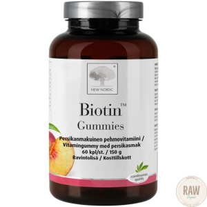 New Nordic Biotin Gummies 60kpl, 150g