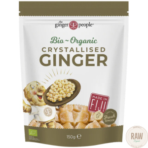 Ginger people Luomu kristallisoitu inkivääri 150g