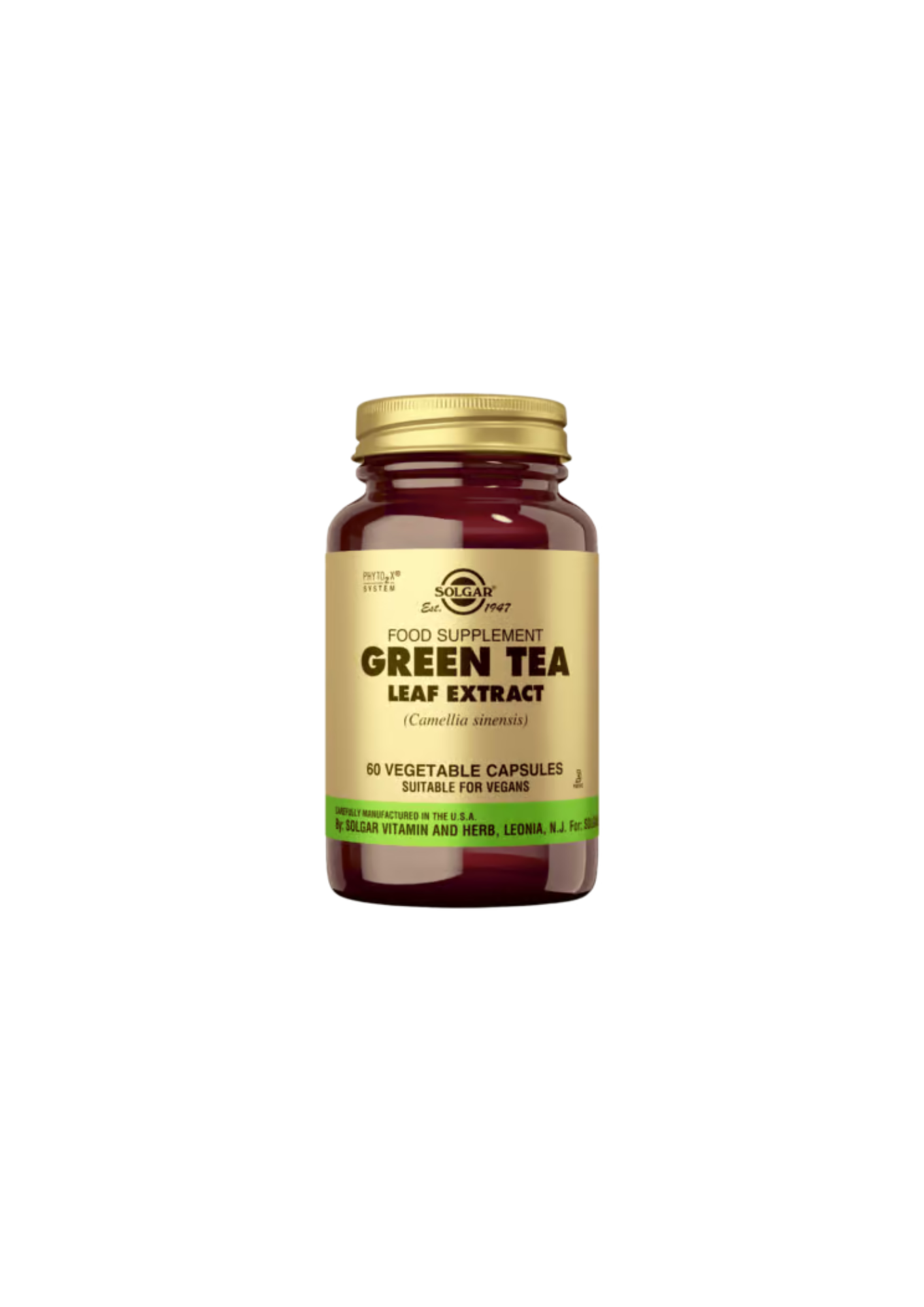 Solgar Green Tea Leaf Extract 60 kaps.
