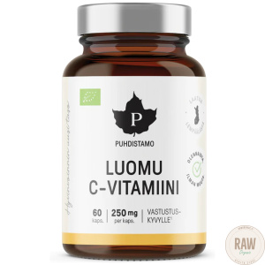 Puhdistamo Luomu C-vitamiini - 60 kaps