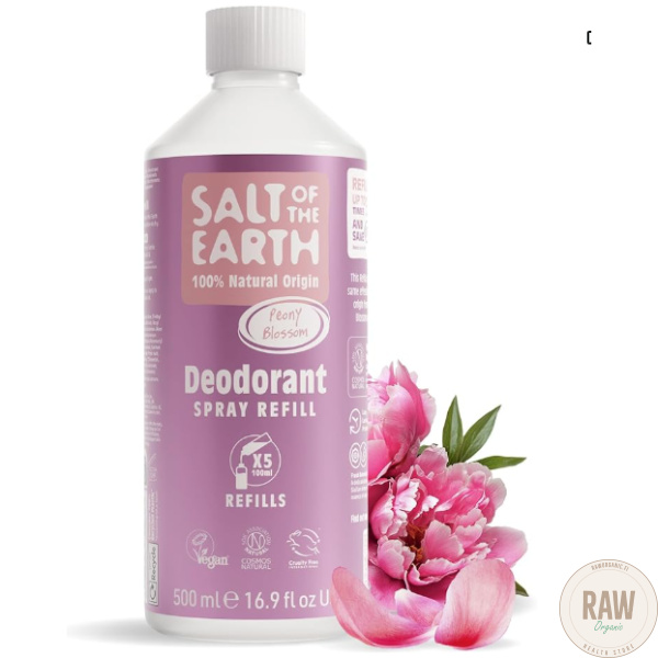 Salt of the Earth Peony Blossom Natural Deodorant Täyttöpakkaus 500ml