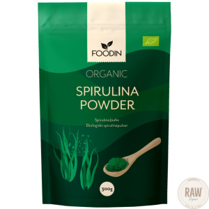 Foodin Spirulina-jauhe, luomu, 300g