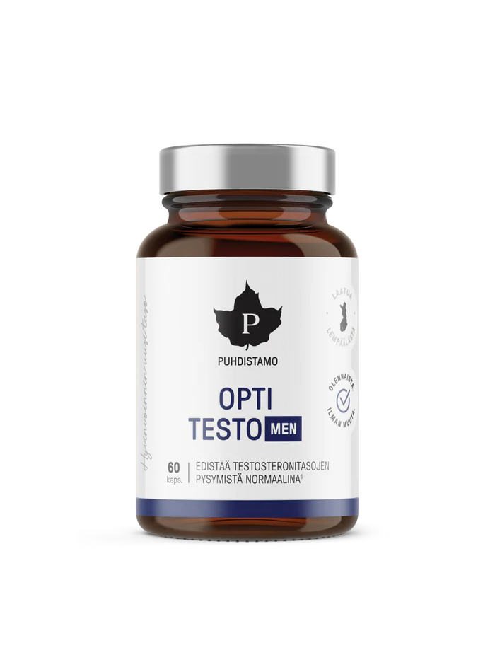 Puhdistamo Opti Testo men 60kaps.