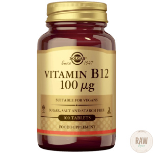 Solgar Vitamin B12, 100ug, 100 tbl