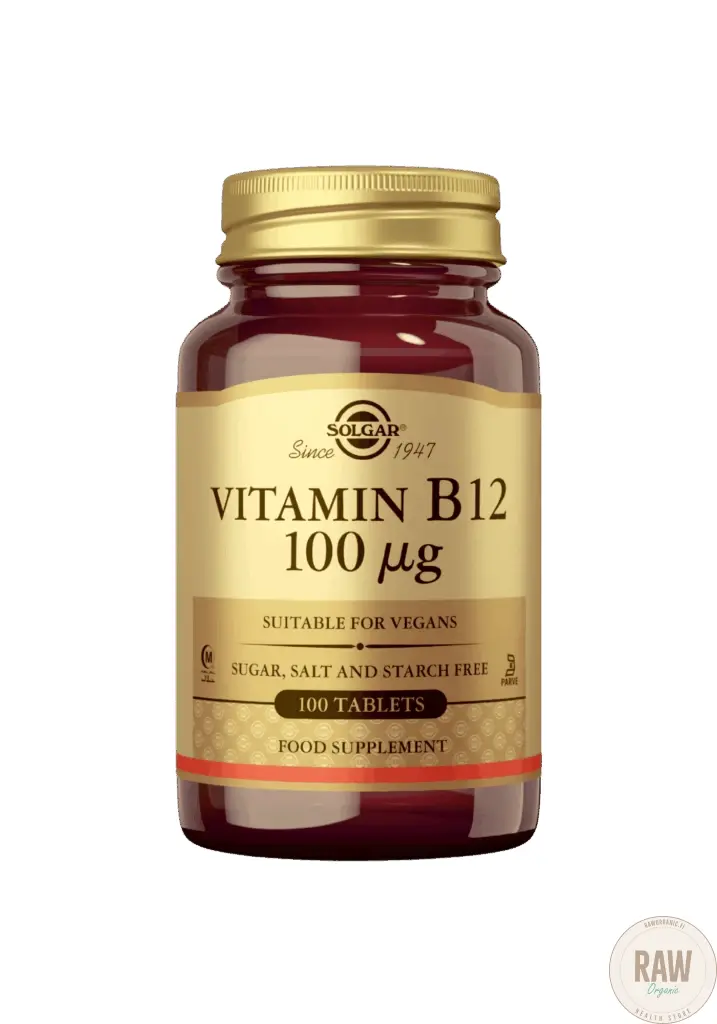 Solgar Vitamin B12, 100ug, 100 tbl
