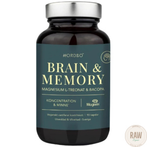 Nordbo Brain & Memory magnesium 90 kaps.