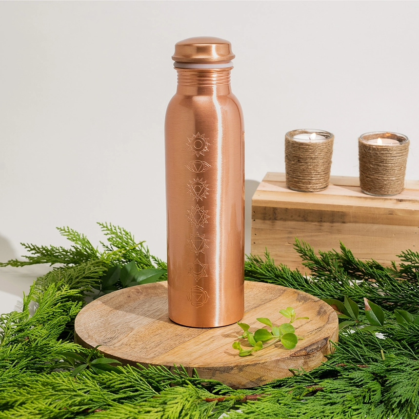 Copper Specialist vesipullo matta 7 chakra´s 950ml