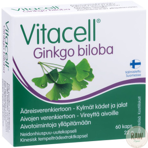Hankintatukku Vitacell Ginkgo biloba 60 kaps
