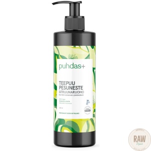 Puhdas+ Tea Tree Skinwash  Sitruunaruoho 250ml