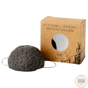 Saaren Taika Konjac aktiivihiili puhdistussieni