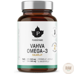 Puhdistamo Vahva Omega-3, 140 kaps.
