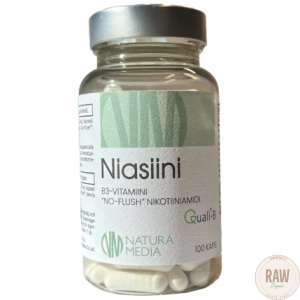 Natura Media Niasiini B3-vitamiini 250mg 100kaps.