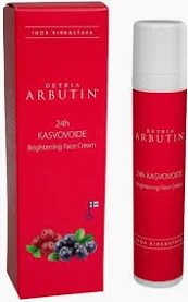 Detria Arbutin Kirkastava 24h Kasvovoide 50ml