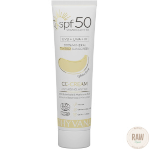 DHYVANA Sävyttävä aurinkovoide kasvoille SPF 50 Golden Beige, 50ml