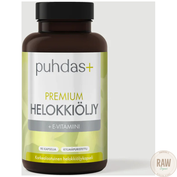 Puhdas+ Helokkiöljy 90kaps.
