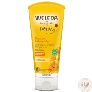 Weleda calendula baby shampoo & body wash 200ml