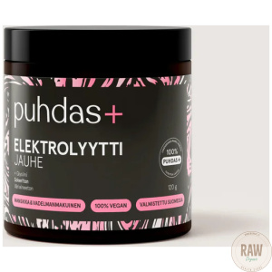 Puhdas+ Elektrolyytti Vadelma 120g