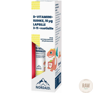 Nordaid D-vitamiinisuihke lapsille 30ml (3-11 -vuotiaille)