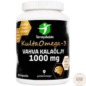Terveyskaista Kulta Omega-3 1000mg 60kaps.