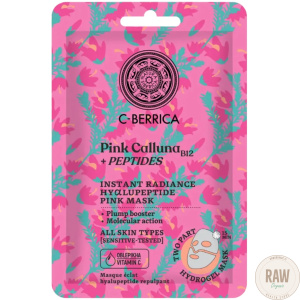 Natura Siberica Pink calluna+peptides C-Berrica  radiant  hyalupeptide pink mask
