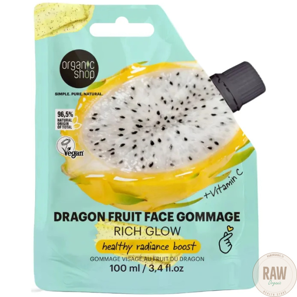 Organic Shop Dragon fruit face gommage rich glow 100 ml