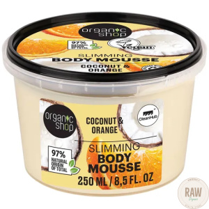 Organic Shop Slimming body mousse coconut & orange 250ml