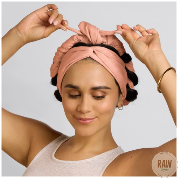Kitsch Heatless curling headband terracotta - Image 2